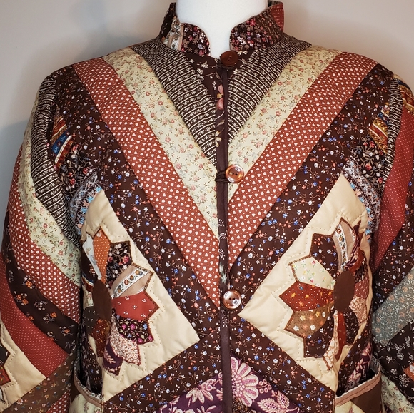 Patchwork Quilt Jacket - Picture 4 of 5